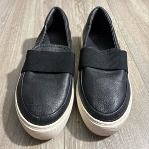 UGG Black Leather Casual Shoes